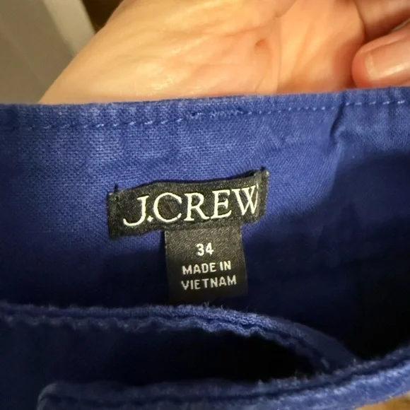 J. Crew barrel-leg pant in cotton blend - Picture 5 of 5